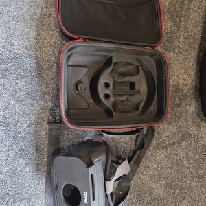 DJI Black and Red Protective Case with Strap Nintendo Switch Case And VR Headset